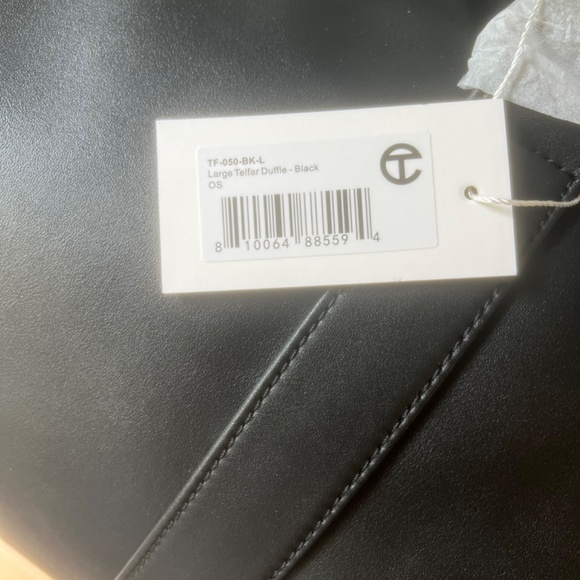 Large Telfar Duffle - Black NWT - Picture 6 of 16